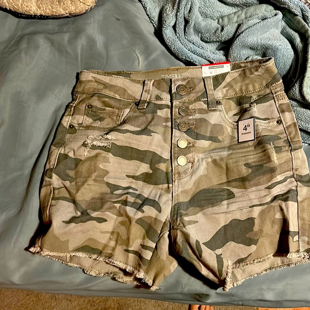 Time and try never worn shorts